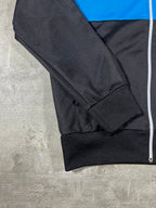 Fred Perry Trainingsjacke Schwarz/ Grau/ Hellblau M