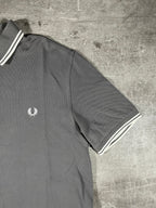 Fred Perry Poloshirt Grau L