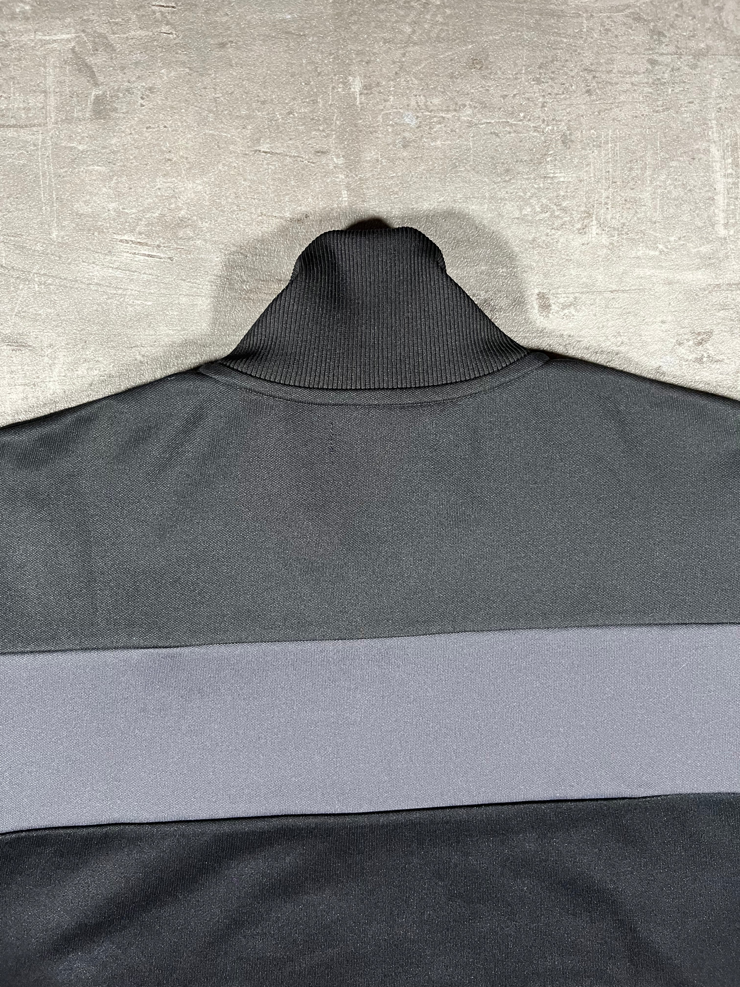 Fred Perry Trainingsjacke Schwarz/Grau XL