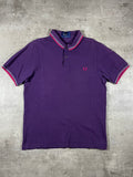 Fred Perry Poloshirt Lila M