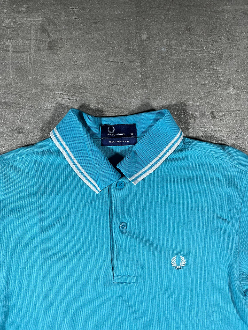 Fred Perry Poloshirt Hellblau XS