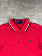 Fred Perry Poloshirt Rot XS