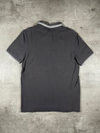 Fred Perry Poloshirt Grau/ Weiß M