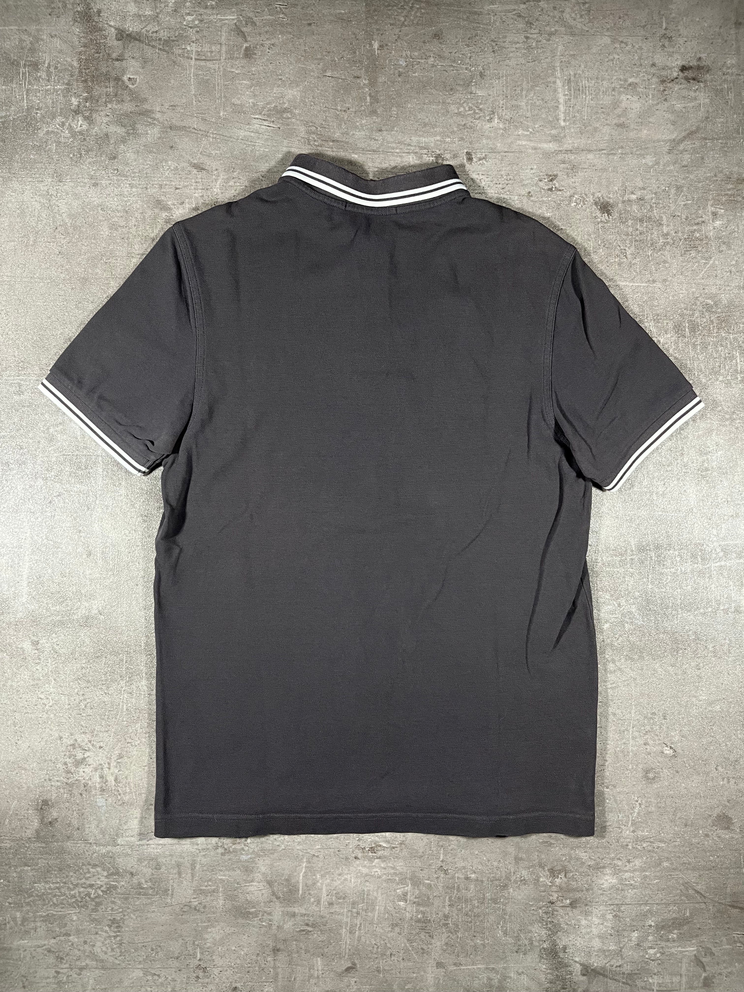 Fred Perry Poloshirt Grau/ Weiß M