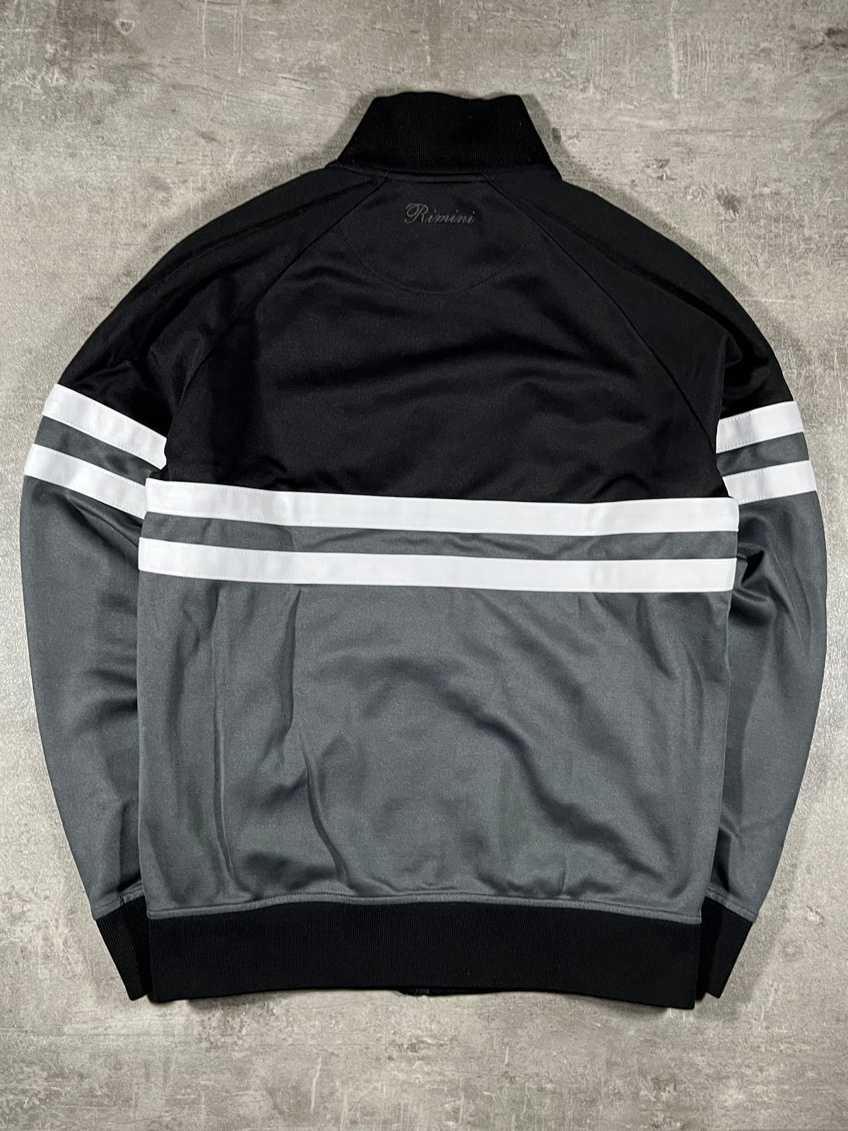 ellesse Rimini Trainingsjacke Schwarz/ Grau S