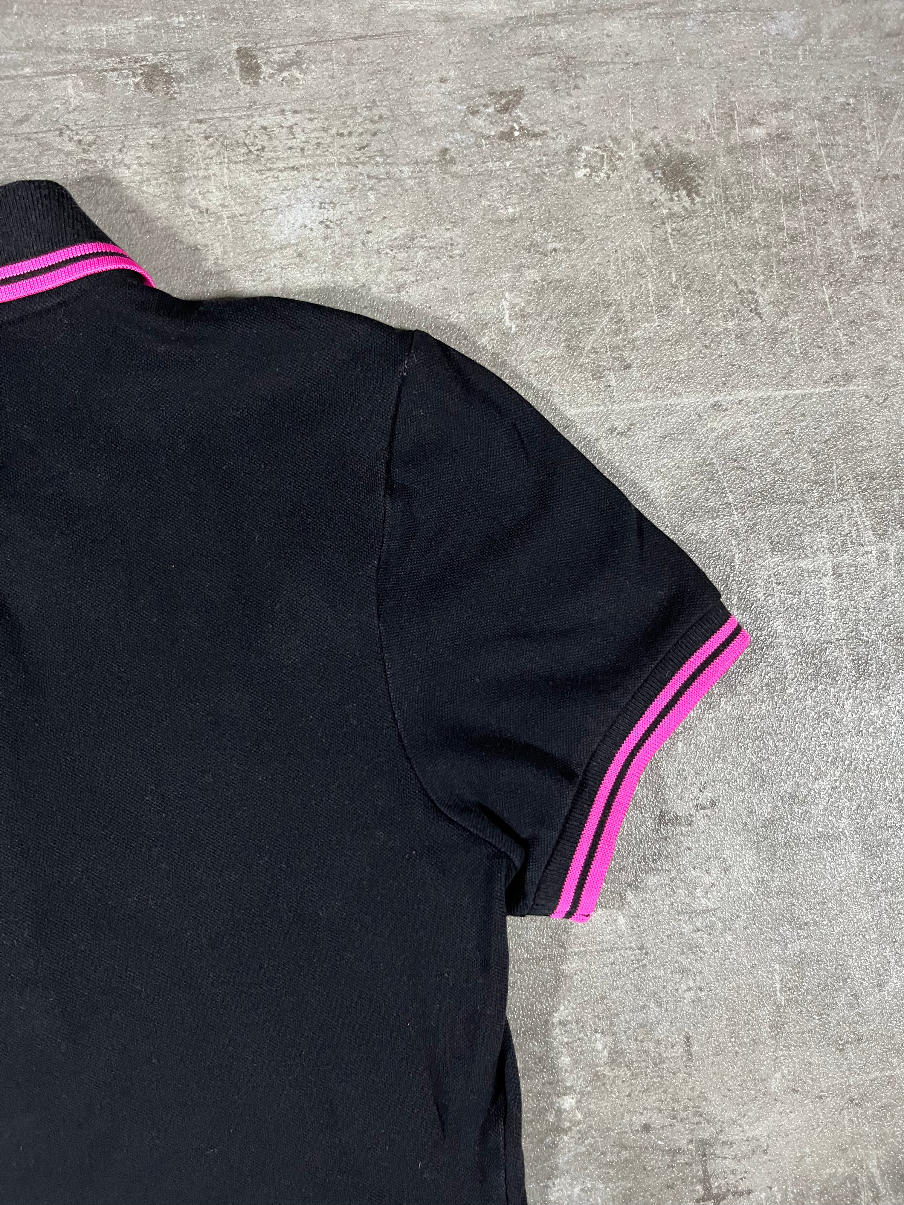 Fred Perry Poloshirt Schwarz/ Pink XS Damen