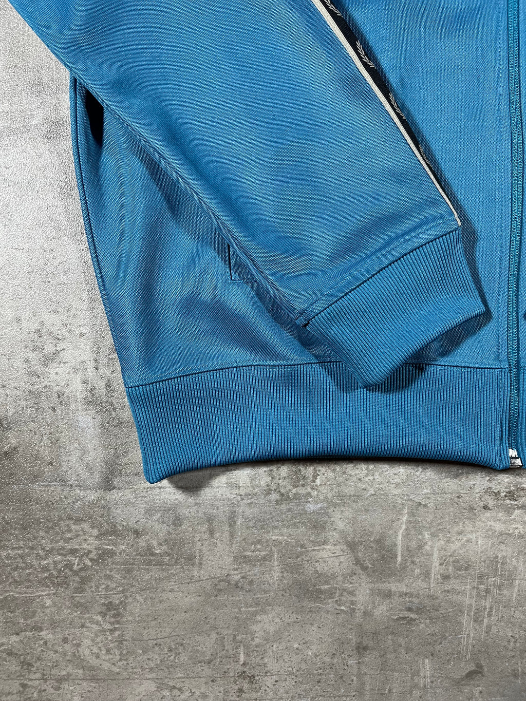 Fred Perry Trainingsjacke Taped Blau XL