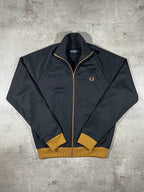 Fred Perry Trainingsjacke Schwarz/ Gold S