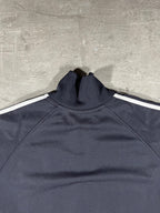 Fred Perry Vintage Trainingsjacke Taped Schwarz M