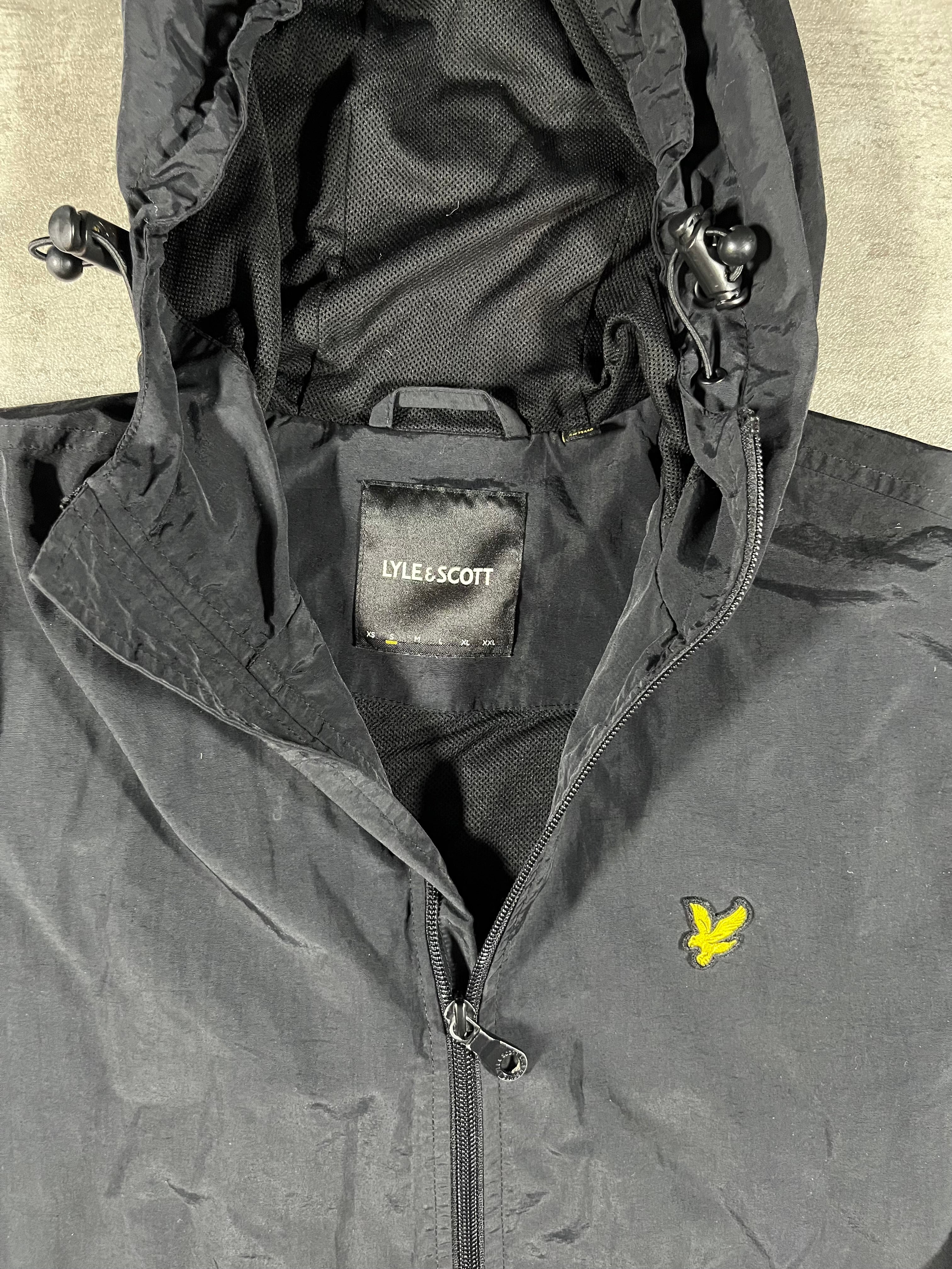Lyle & Scott Regenjacke Schwarz S