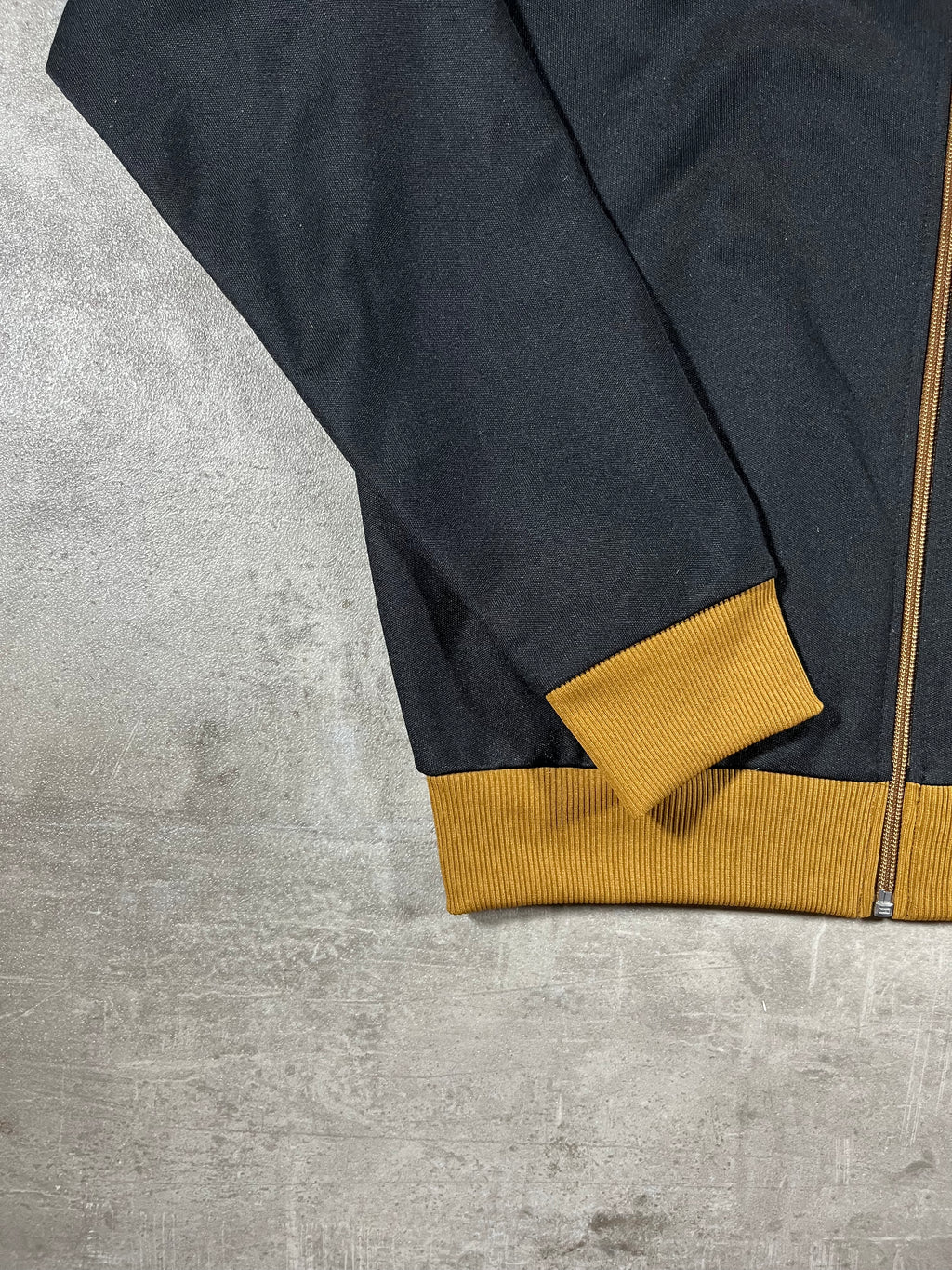 Fred Perry Trainingsjacke Schwarz/ Gold S