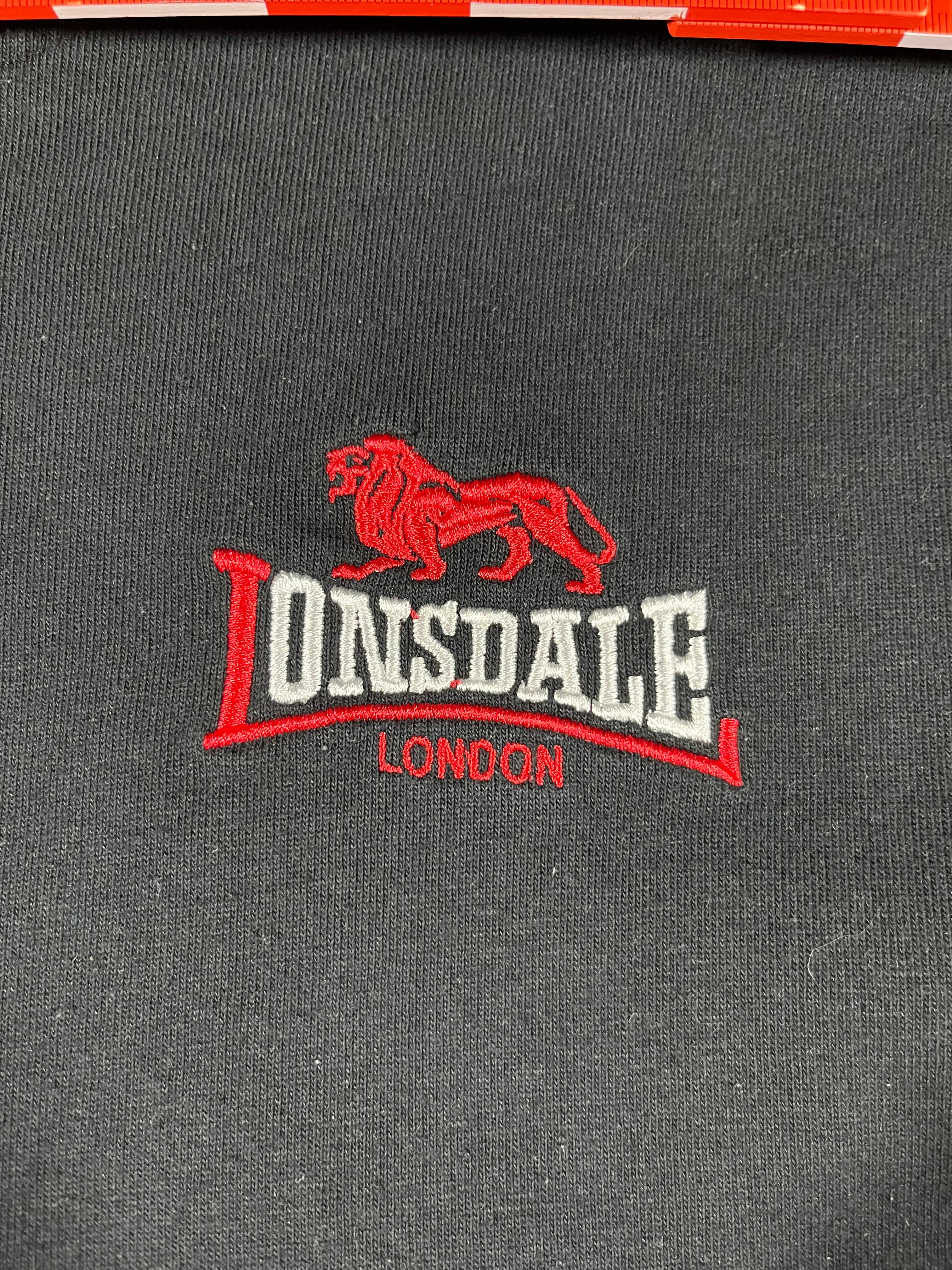 Lonsdale Sweater Schwarz L