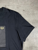 Fred Perry T-shirt Schwarz L