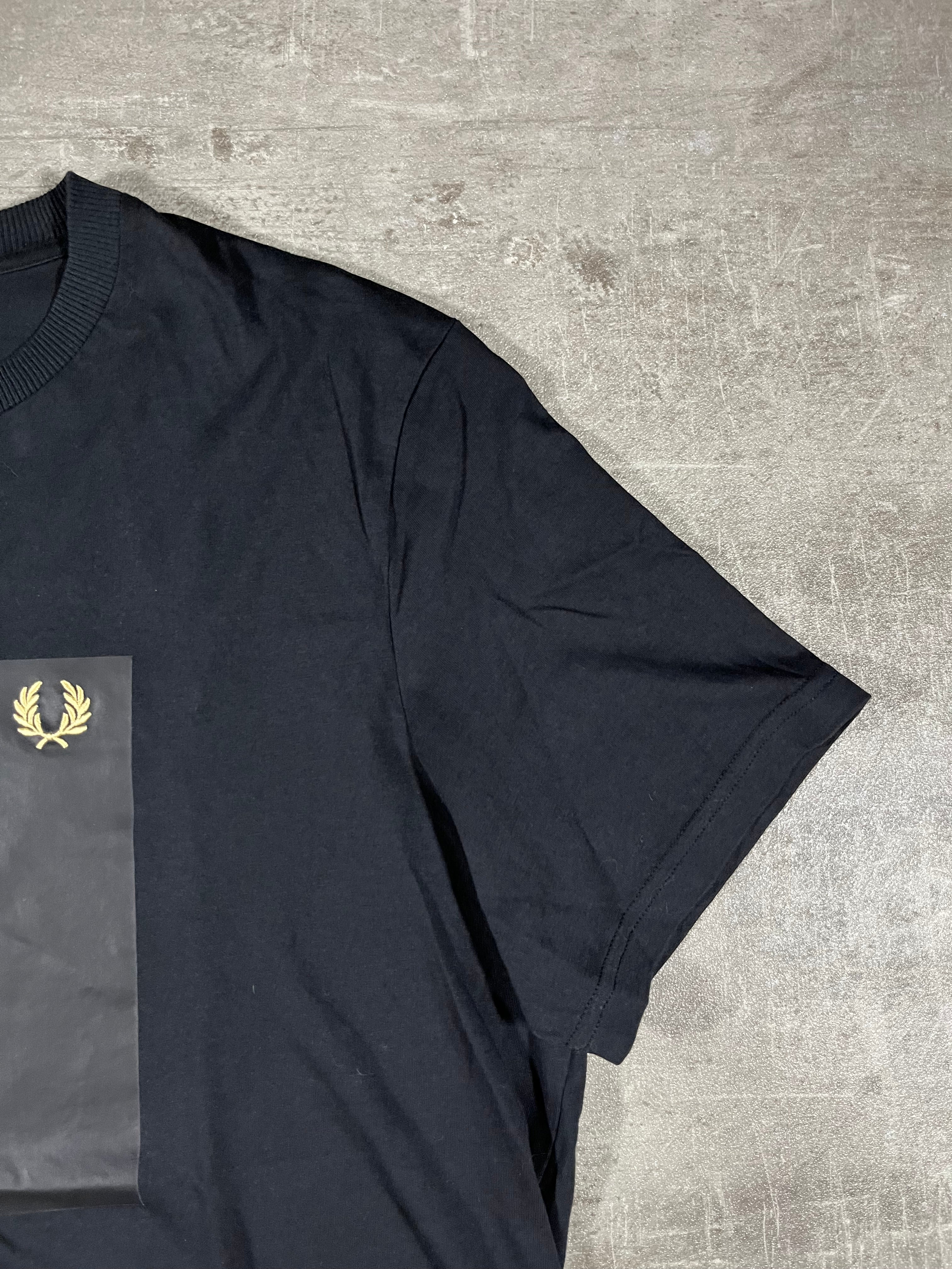 Fred Perry T-shirt Schwarz L