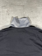 Fred Perry Trainingsjacke Schwarz/ Grau/ Hellblau M