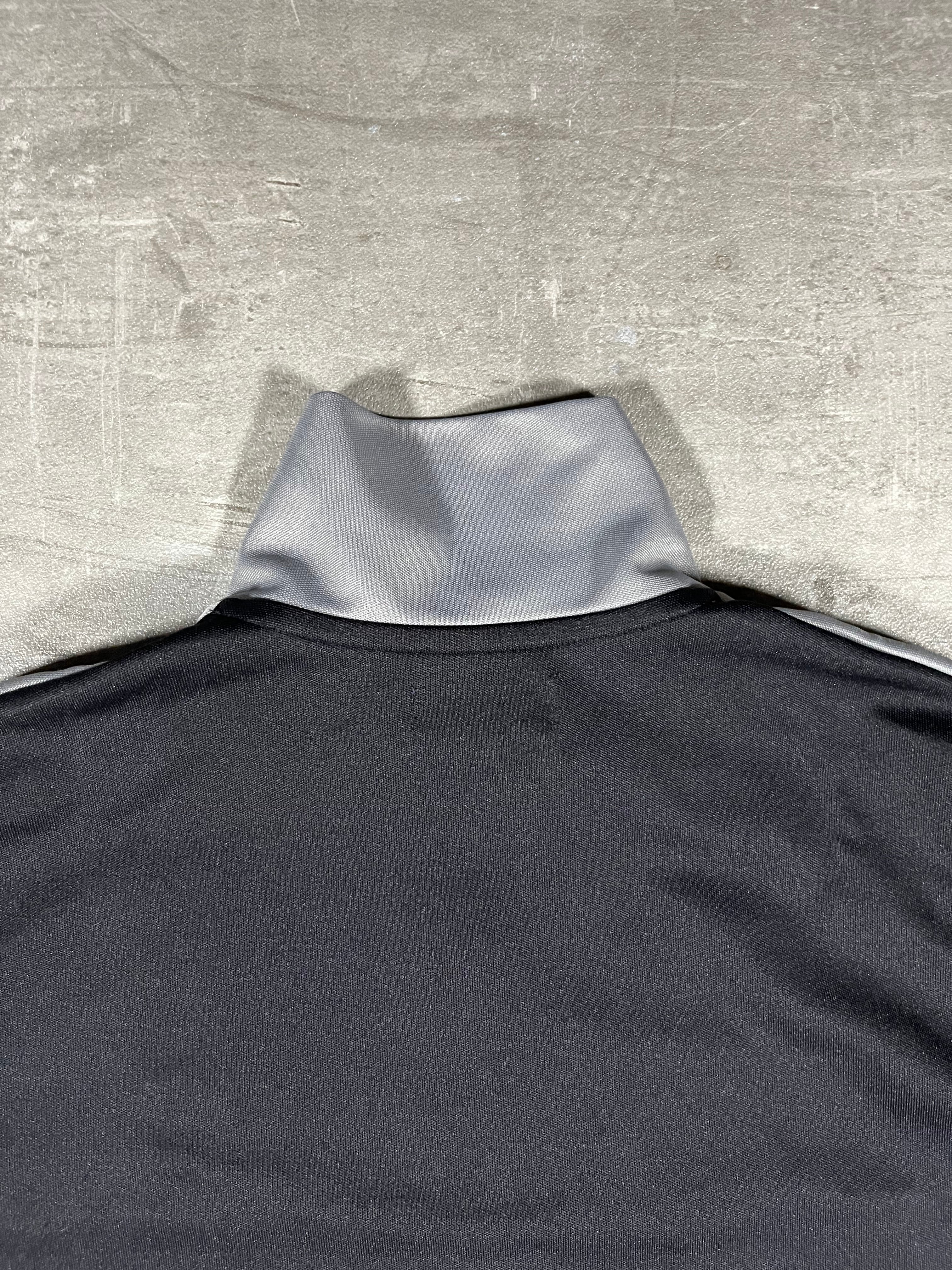Fred Perry Trainingsjacke Schwarz/ Grau/ Hellblau M