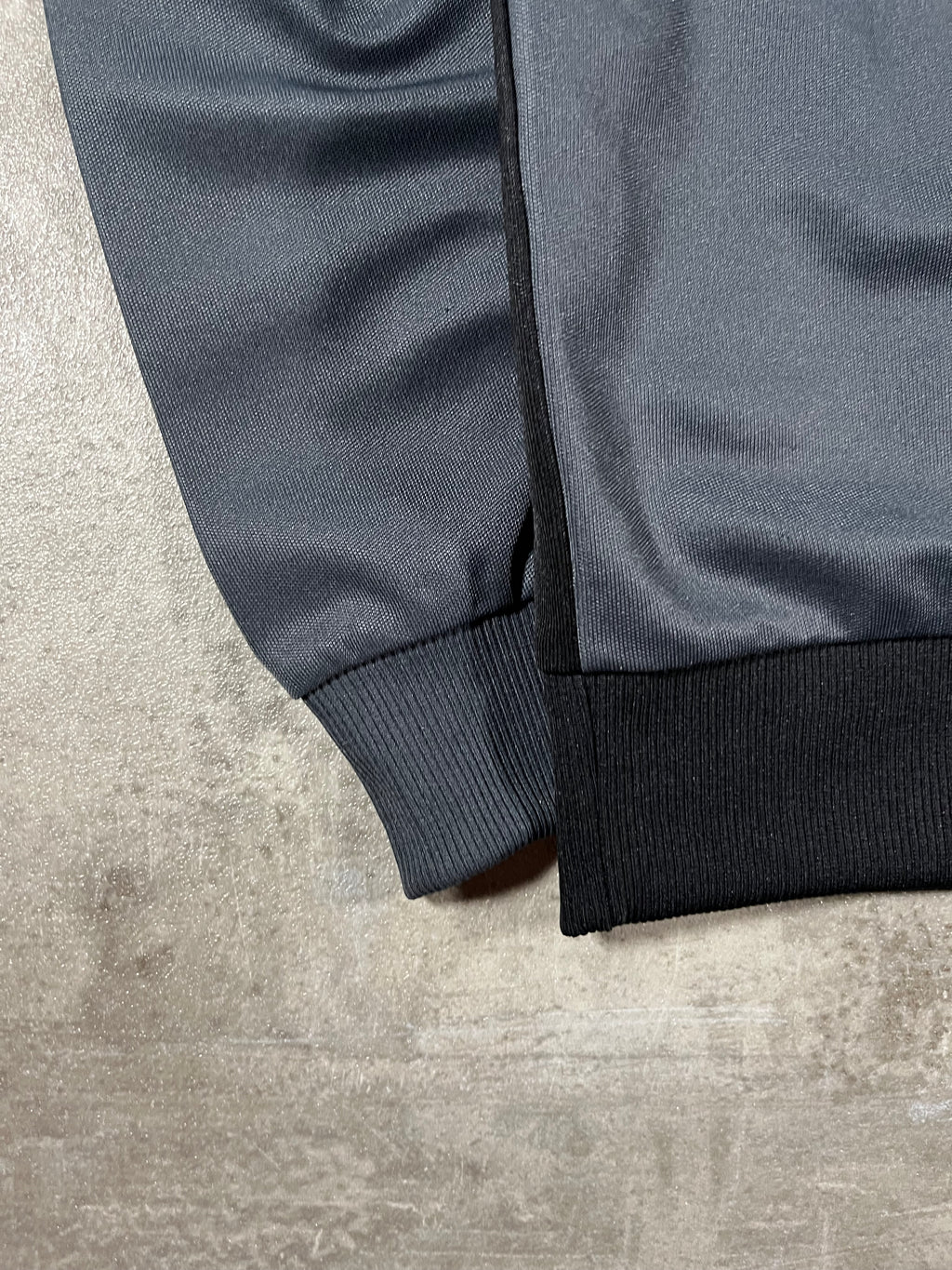 Fred Perry Vintage Trainingsjacke Schwarz/ Grau/ Weiß S