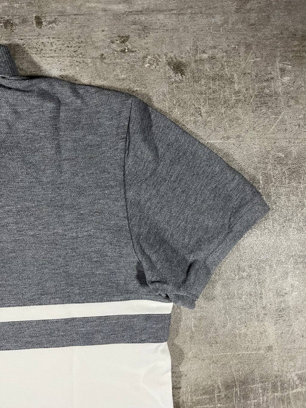 Lyle & Scott Poloshirt Grau/ Weiß M