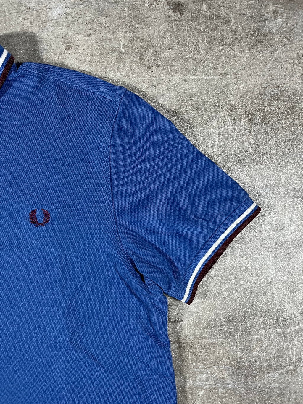 Fred Perry Poloshirt Blau M