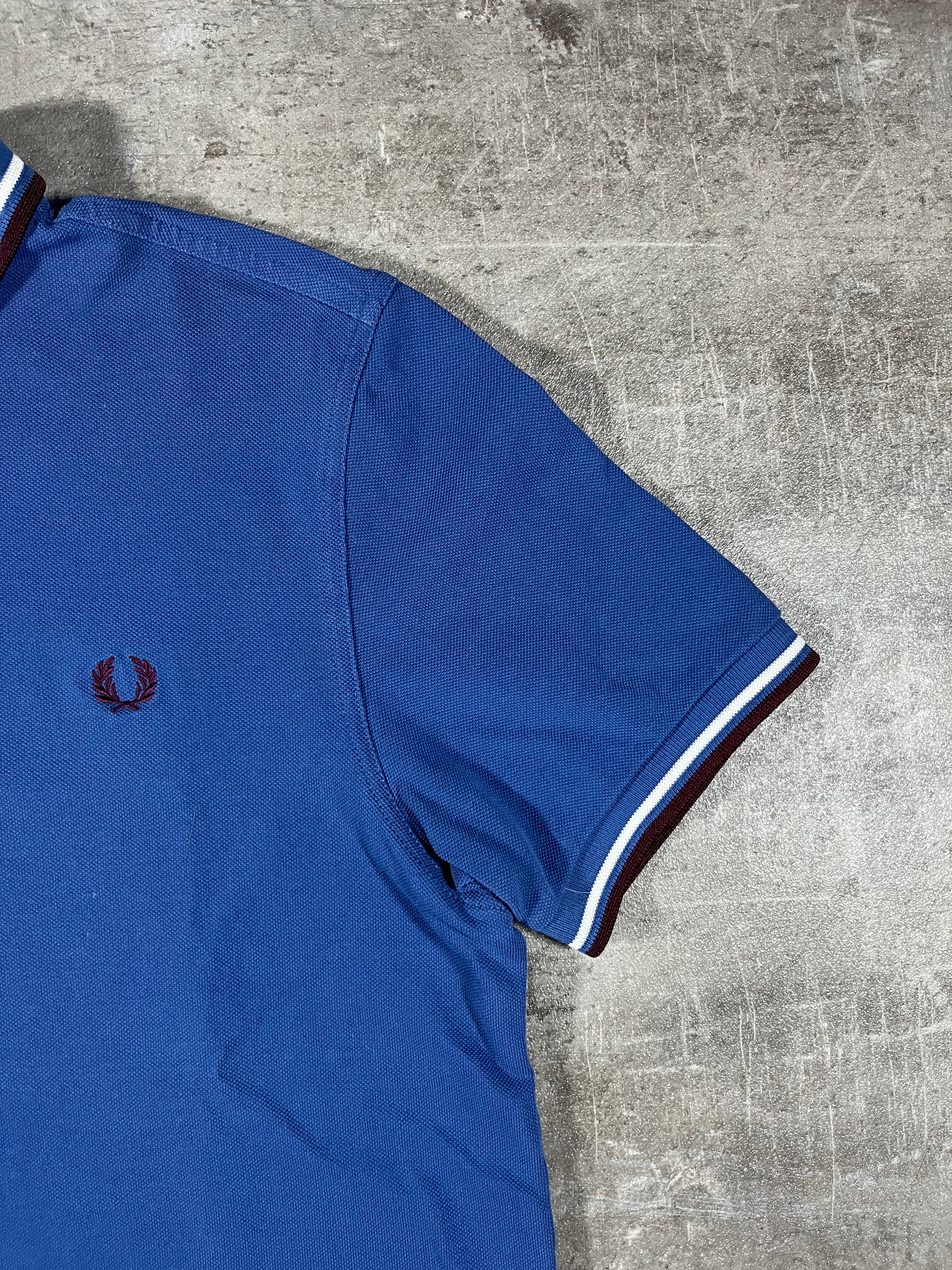 Fred Perry Poloshirt Blau M