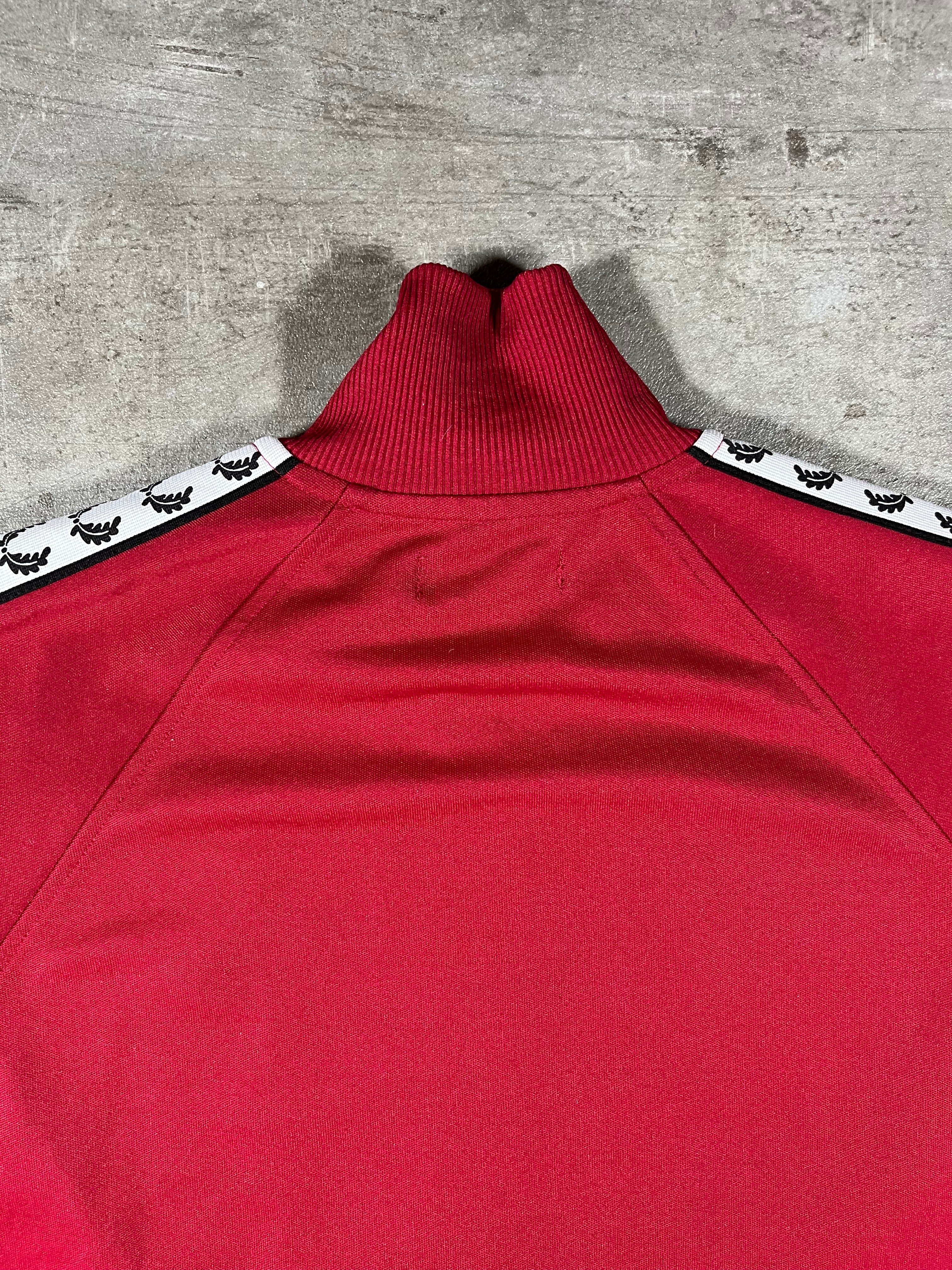 Fred Perry Trainingsjacke Rot M