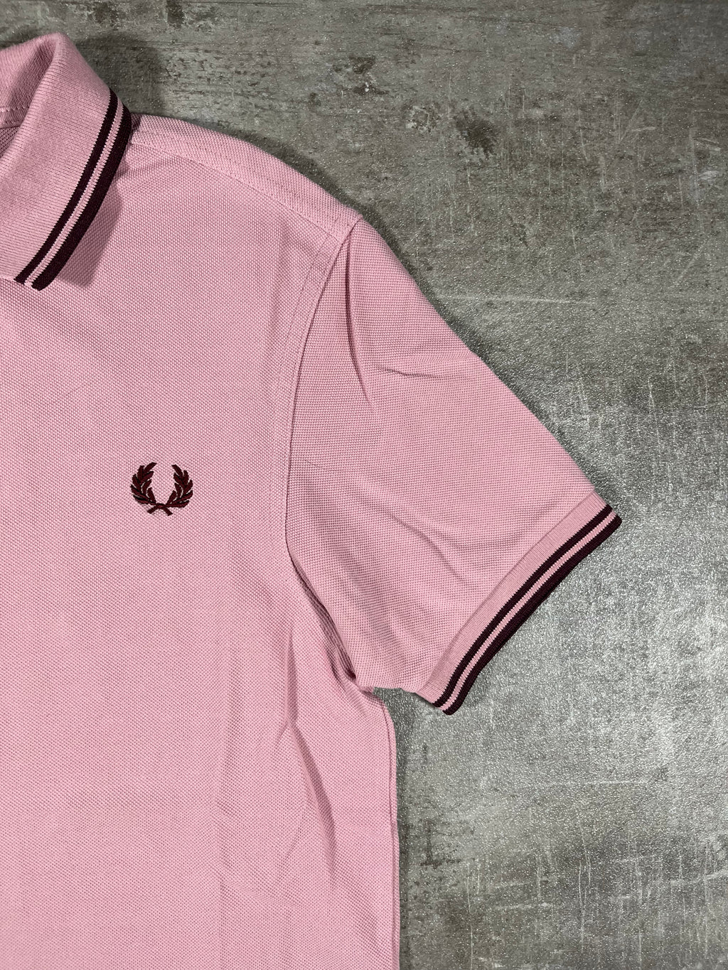 Fred Perry Poloshirt Rosa S