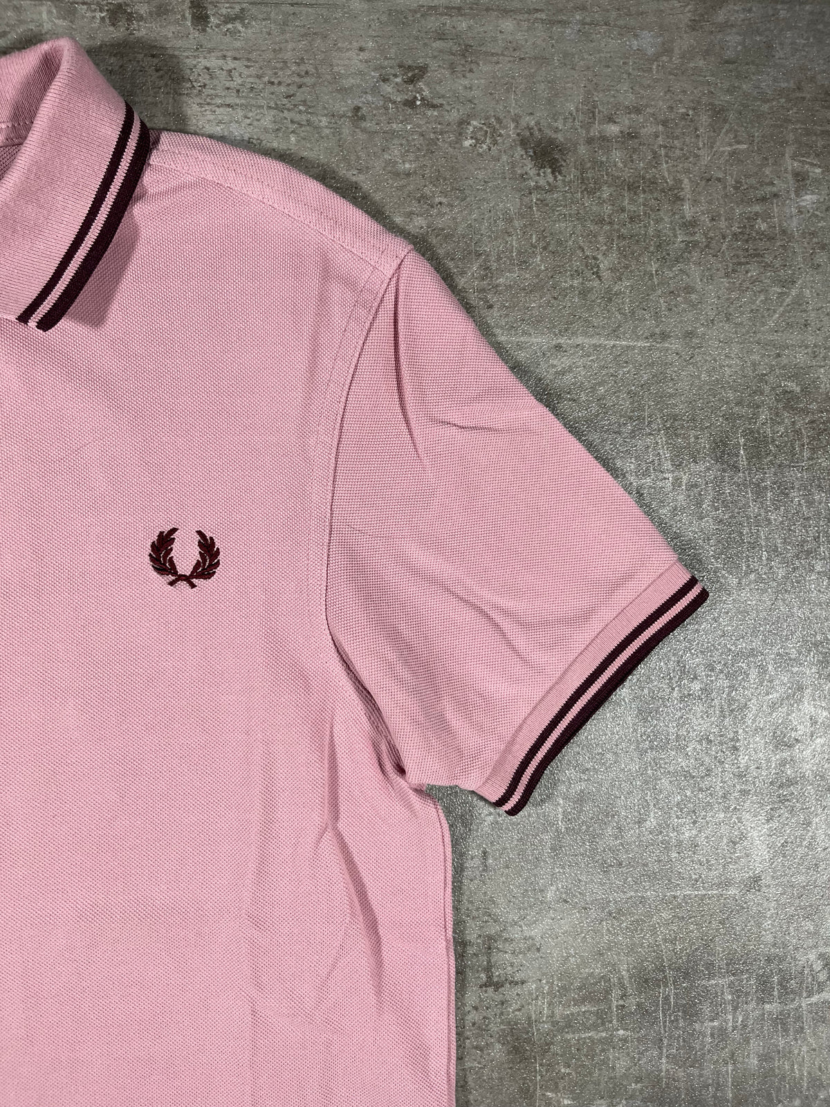 Fred Perry Poloshirt Rosa S