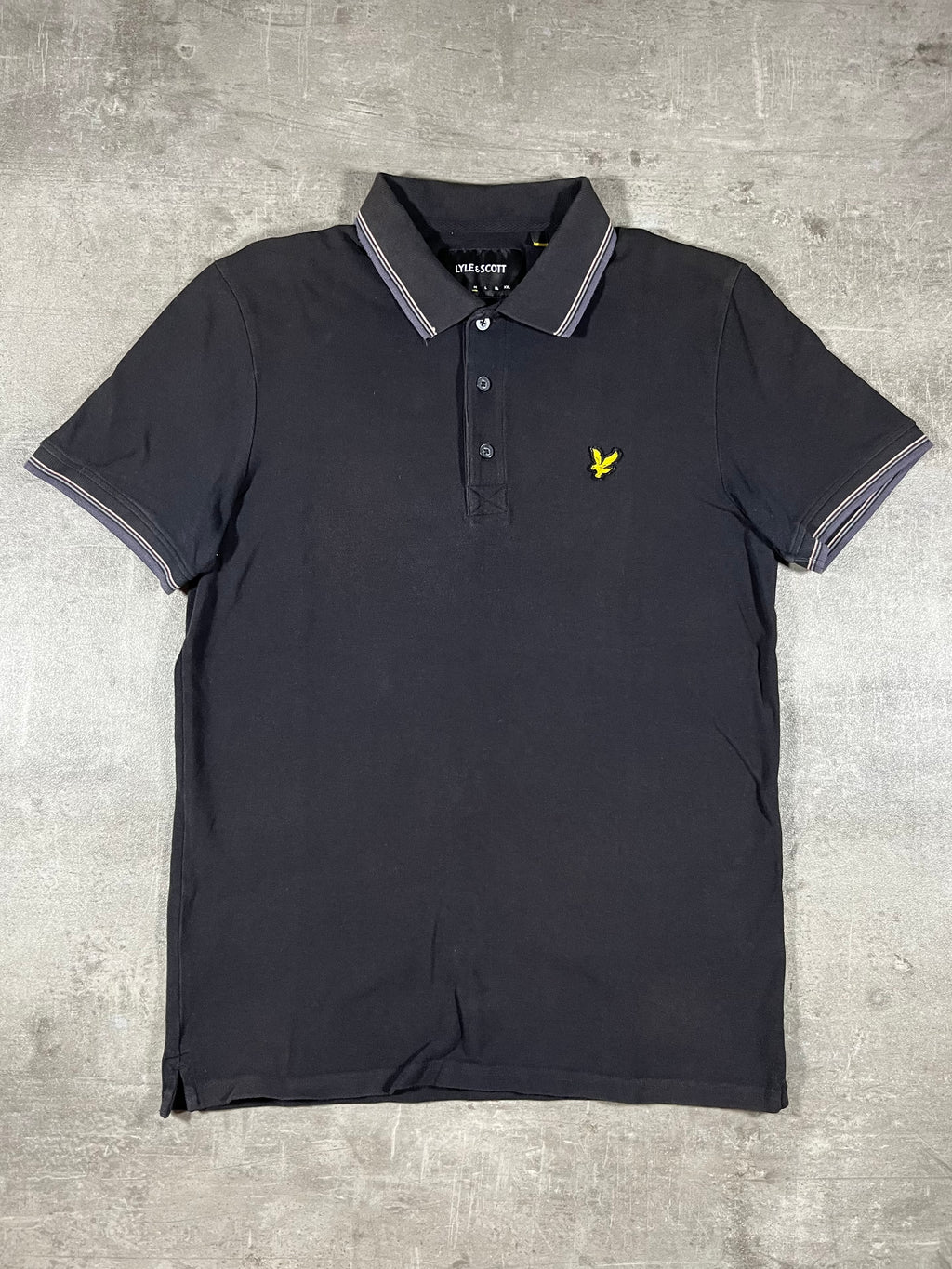 Lyle & Scott Poloshirt Dunkelgrau M