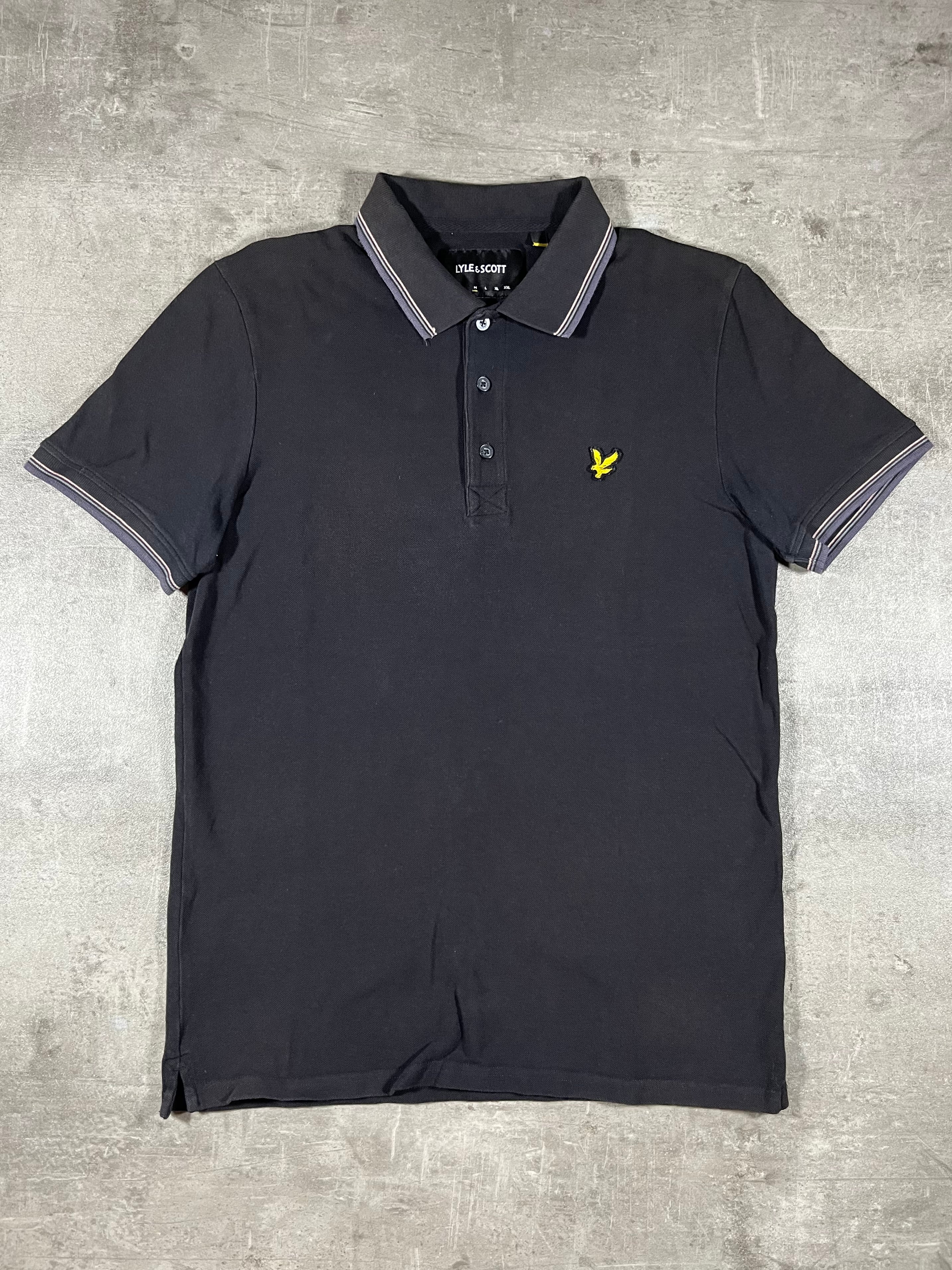 Lyle & Scott Poloshirt Dunkelgrau M