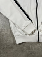 Fred Perry Trainingsjacke Taped Weiß/ Schwarz XS