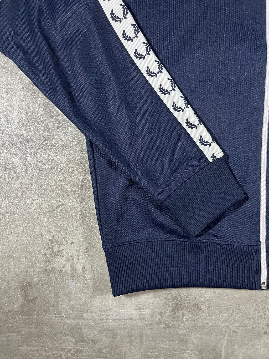 Fred Perry Trainingsjacke Taped Dunkelblau S