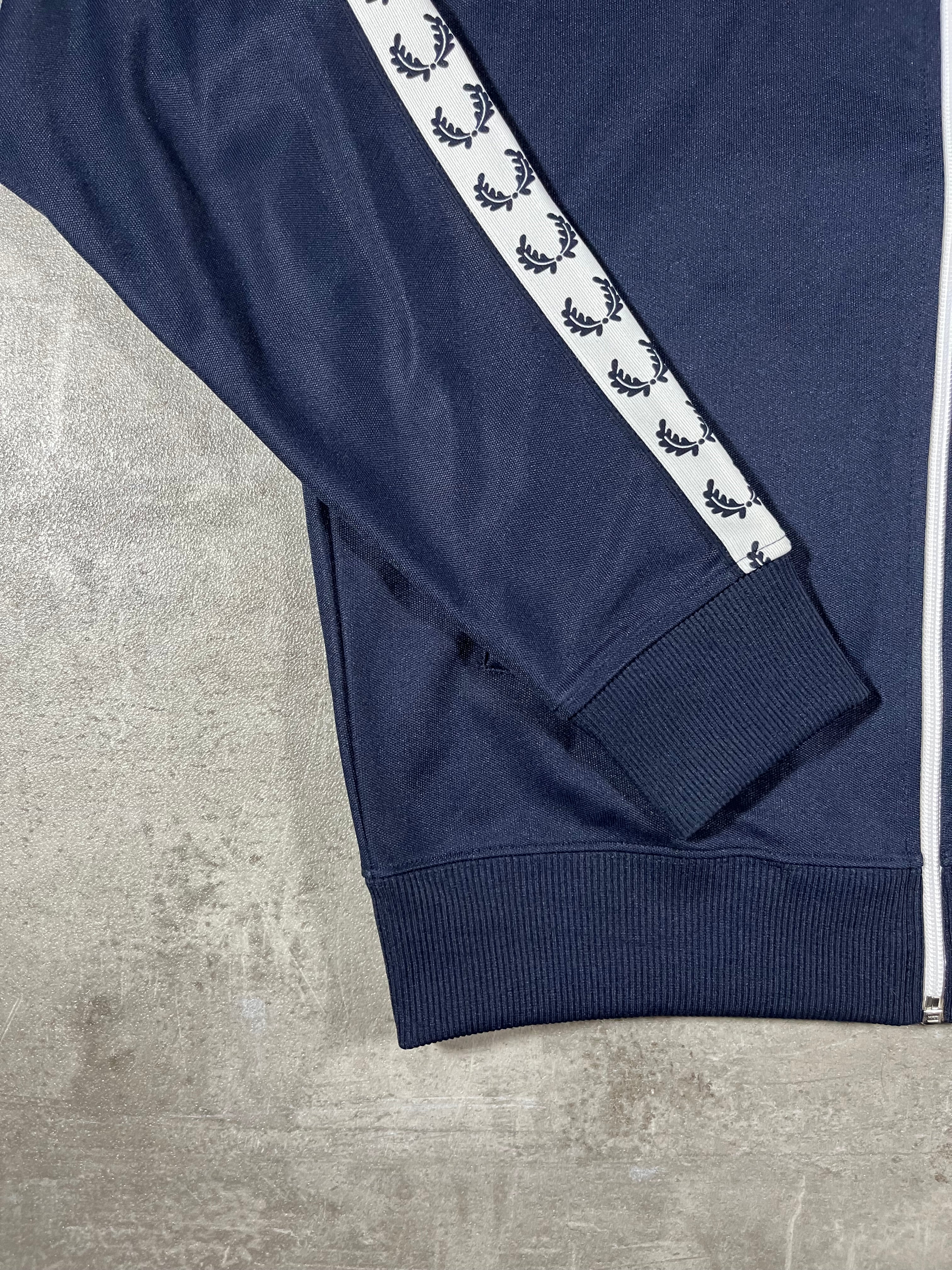 Fred Perry Trainingsjacke Taped Dunkelblau S