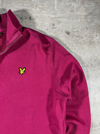 Lyle & Scott Half-Zip Bordeaux S