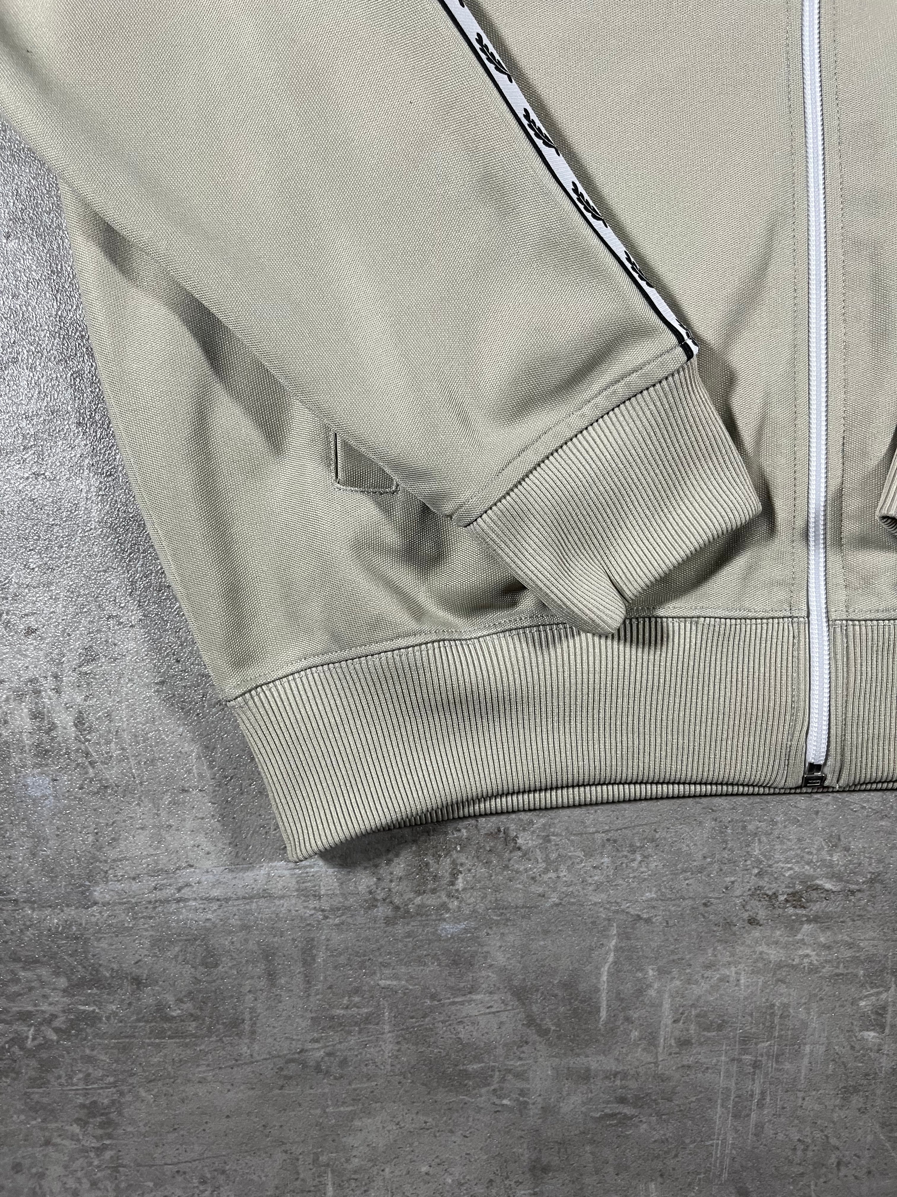 Fred Perry Trainingsjacke Taped Graugrün M