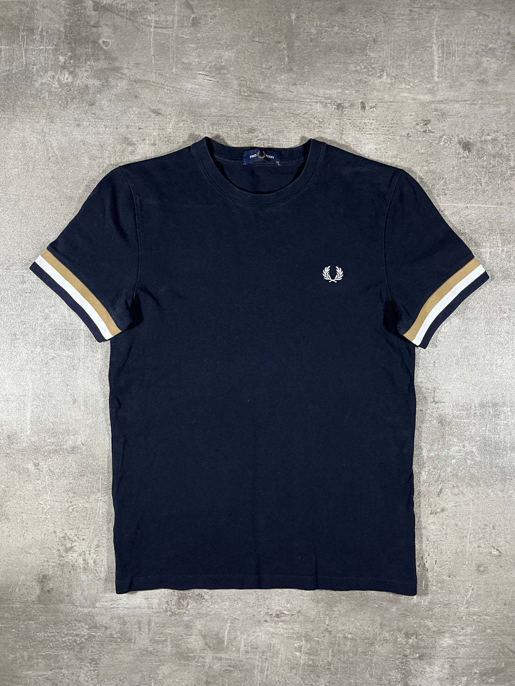 Fred Perry T-shirt Schwarz XS