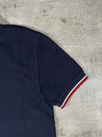 Fred Perry Poloshirt Schwarz/ Weiß/ Rot S
