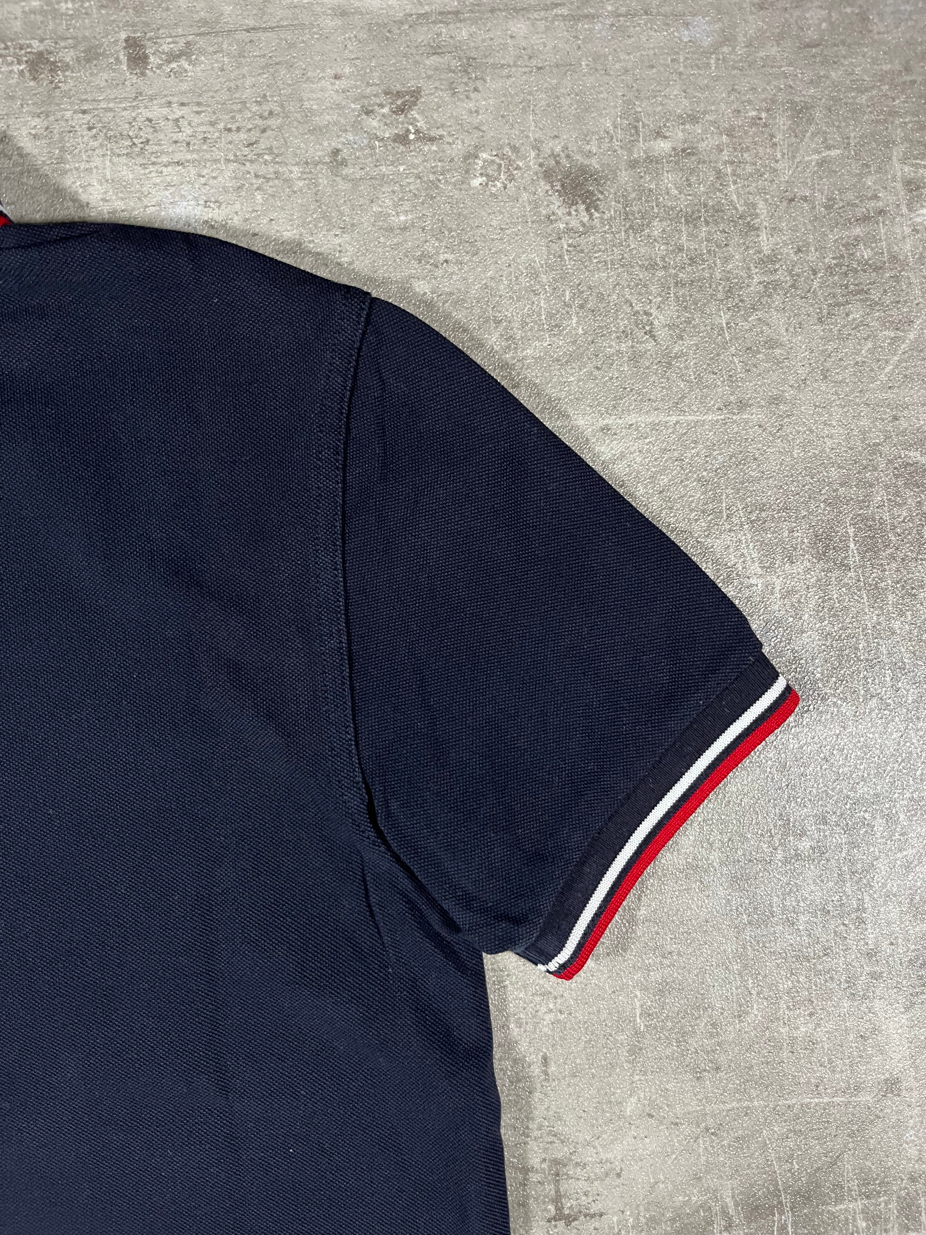 Fred Perry Poloshirt Schwarz/ Weiß/ Rot S