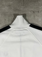 Fred Perry Trainingsjacke Taped Weiß/ Schwarz XS