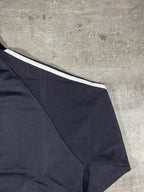 Fred Perry Vintage Trainingsjacke Taped Schwarz/ Weiß XS