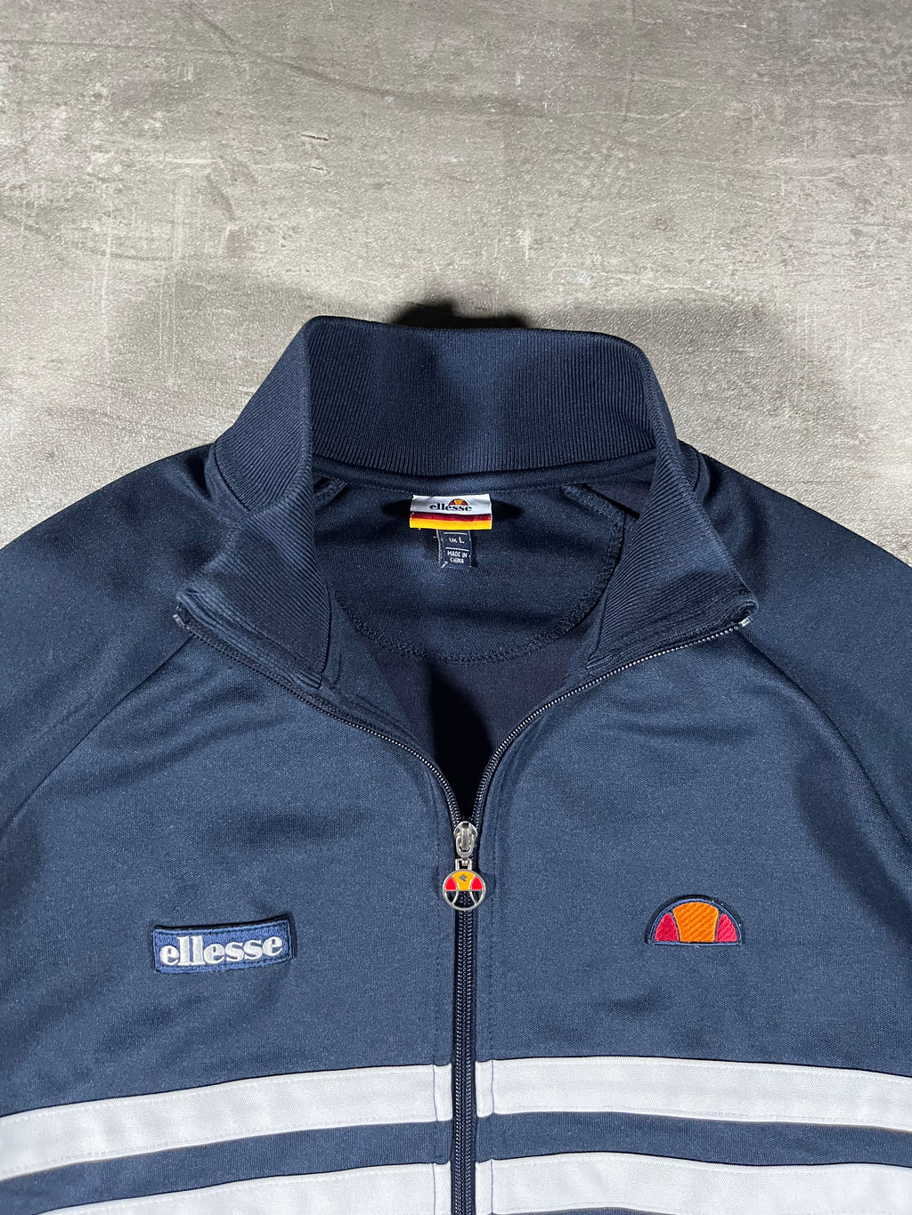 ellesse Rimini Trainingsjacke Dunkelblau L