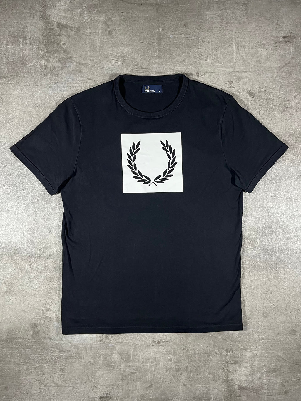 Fred Perry T-shirt Schwarz M