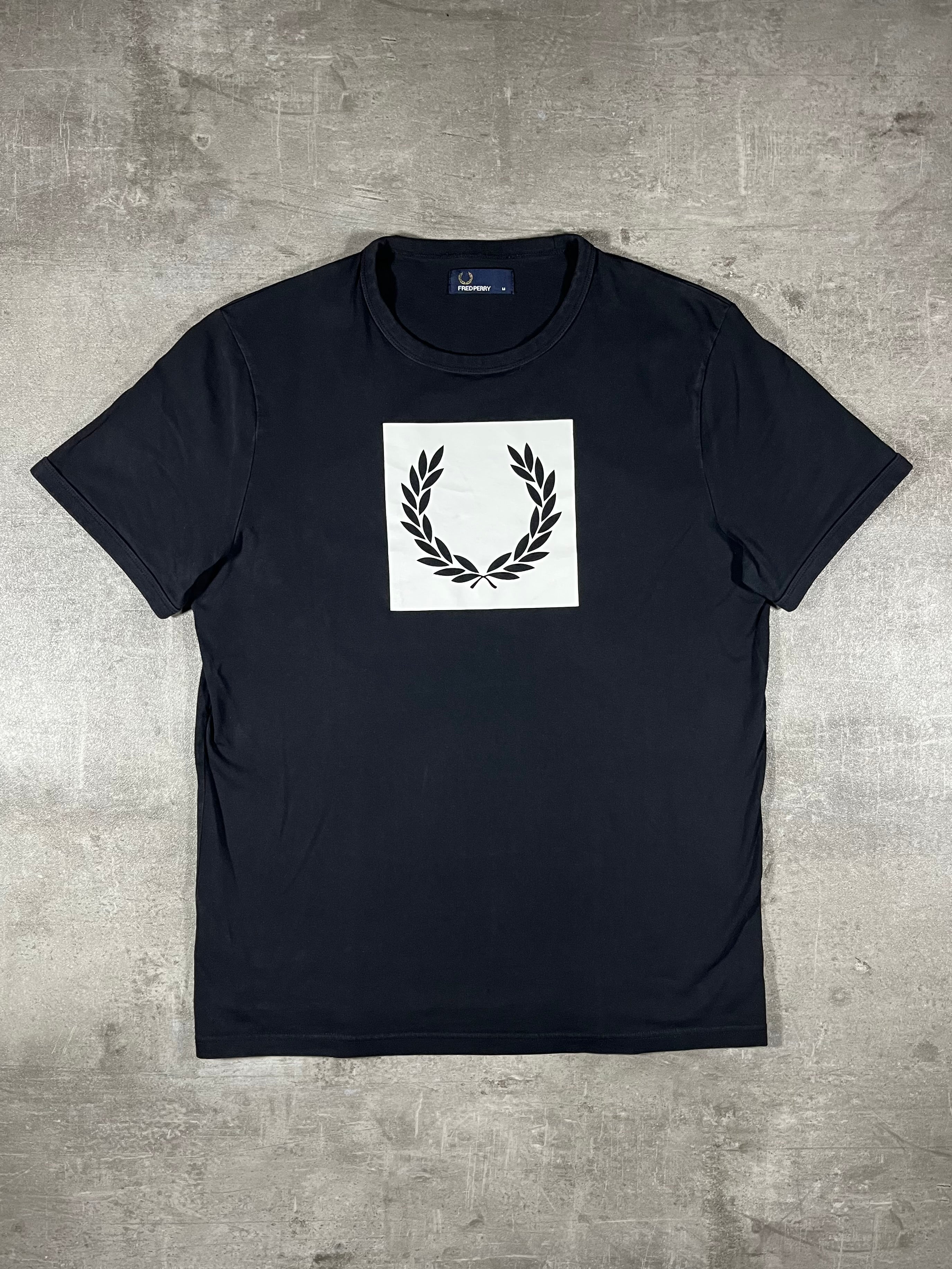 Fred Perry T-shirt Schwarz M