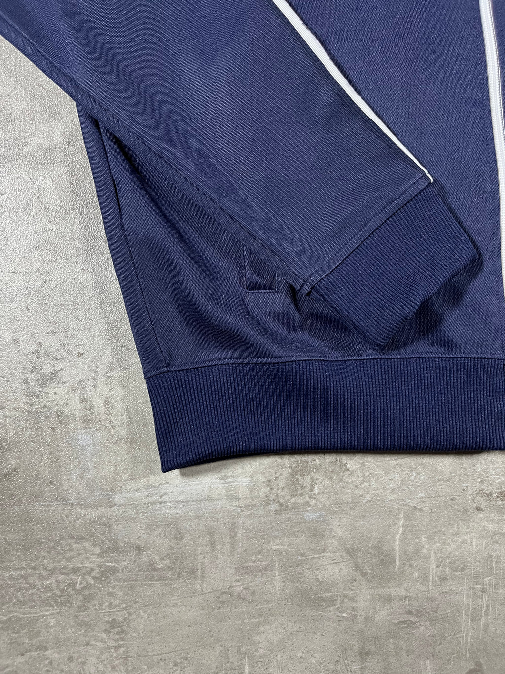 Fred Perry Vintage Trainingsjacke Taped Dunkelblau L