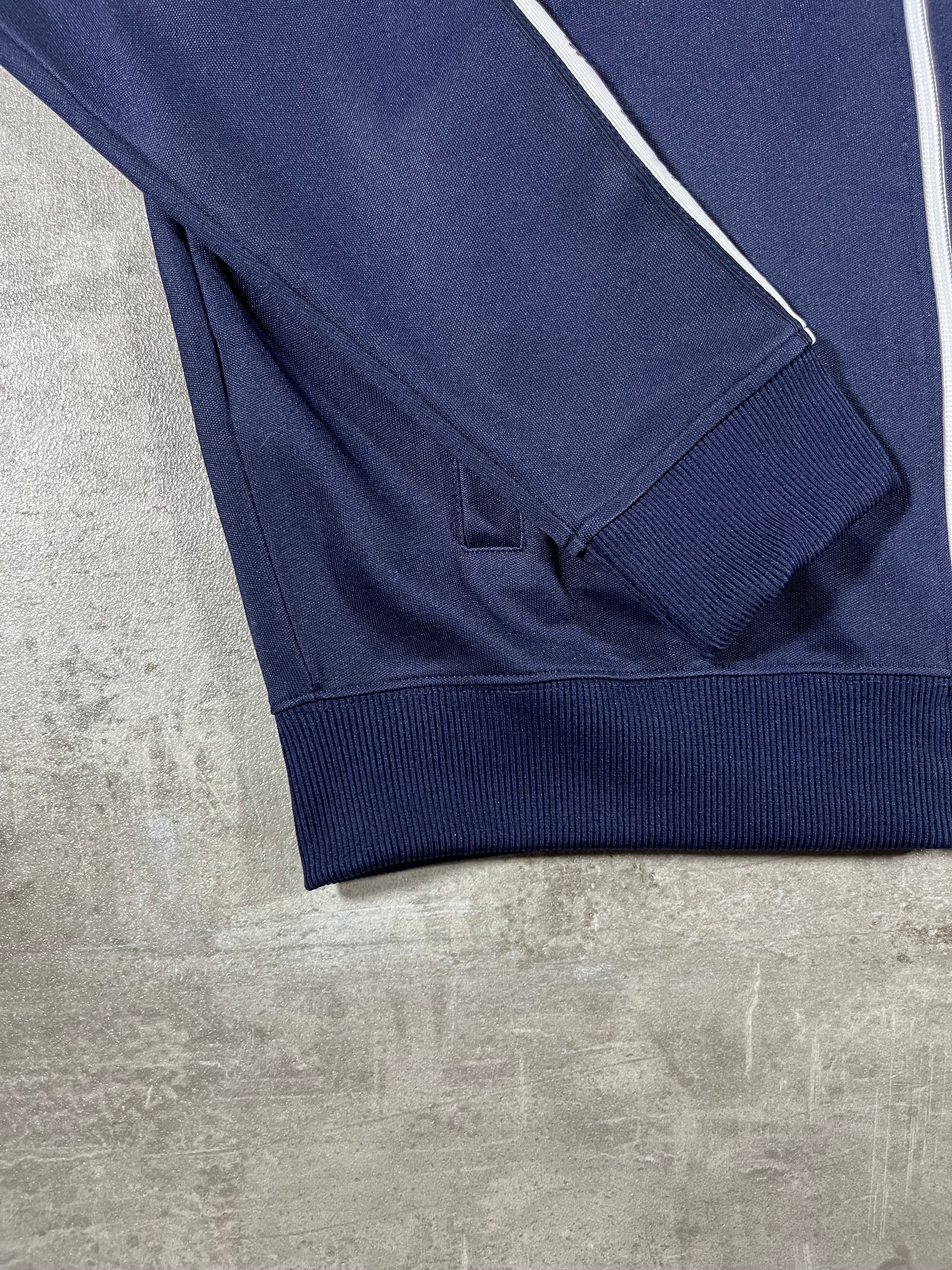 Fred Perry Vintage Trainingsjacke Taped Dunkelblau L