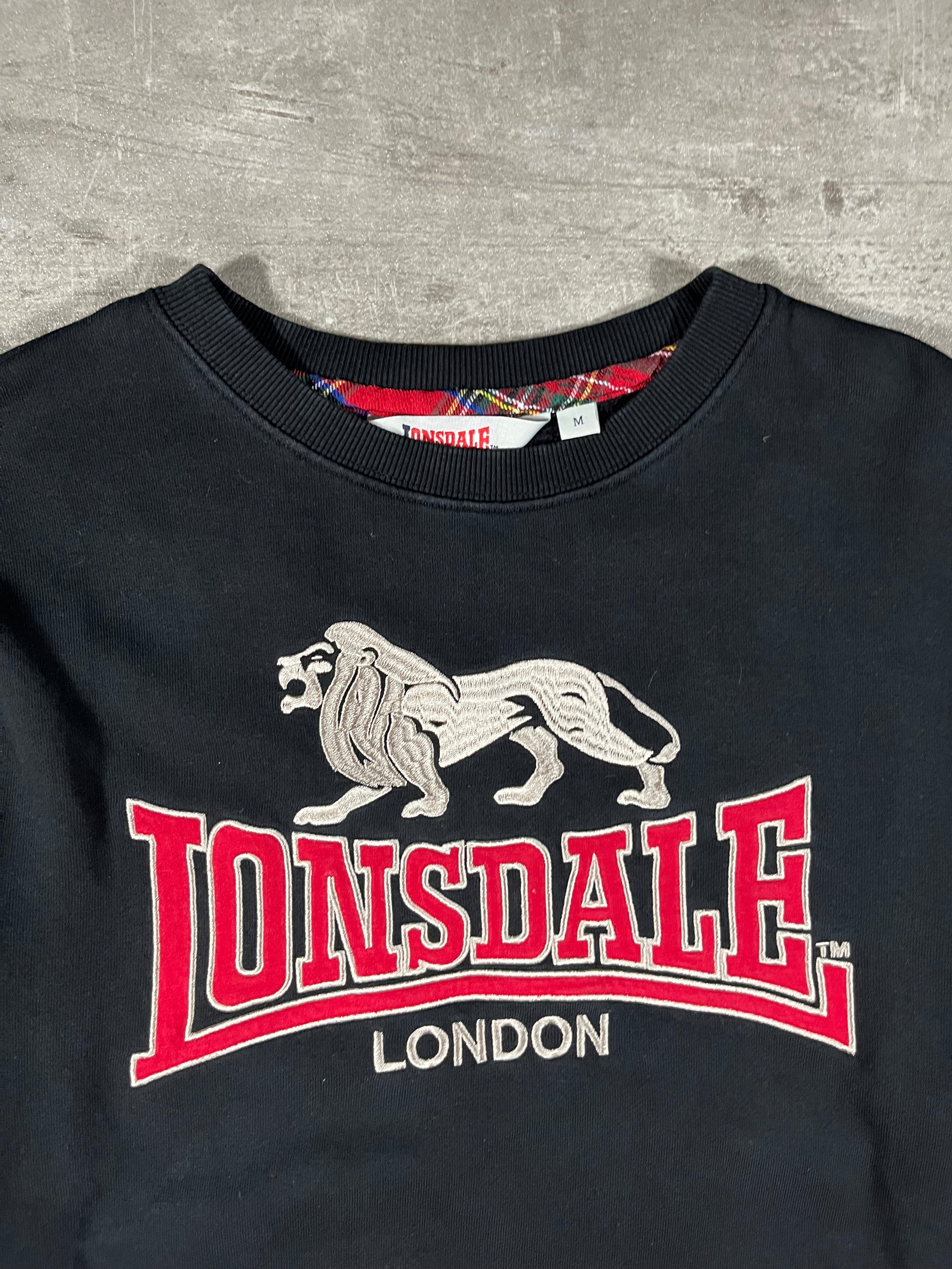 Lonsdale Sweater Schwarz M