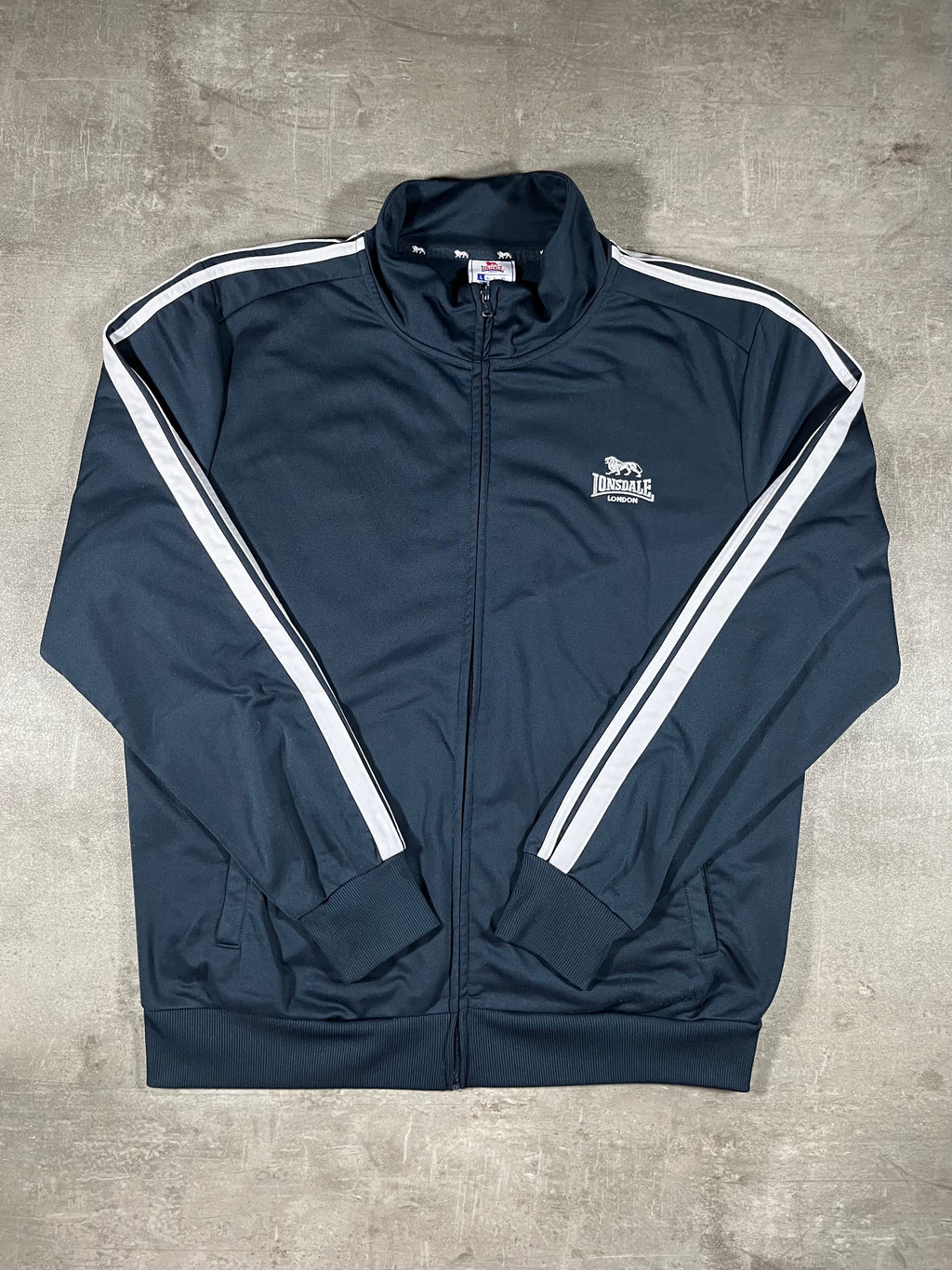 Lonsdale Trainingsjacke Taped Navy L