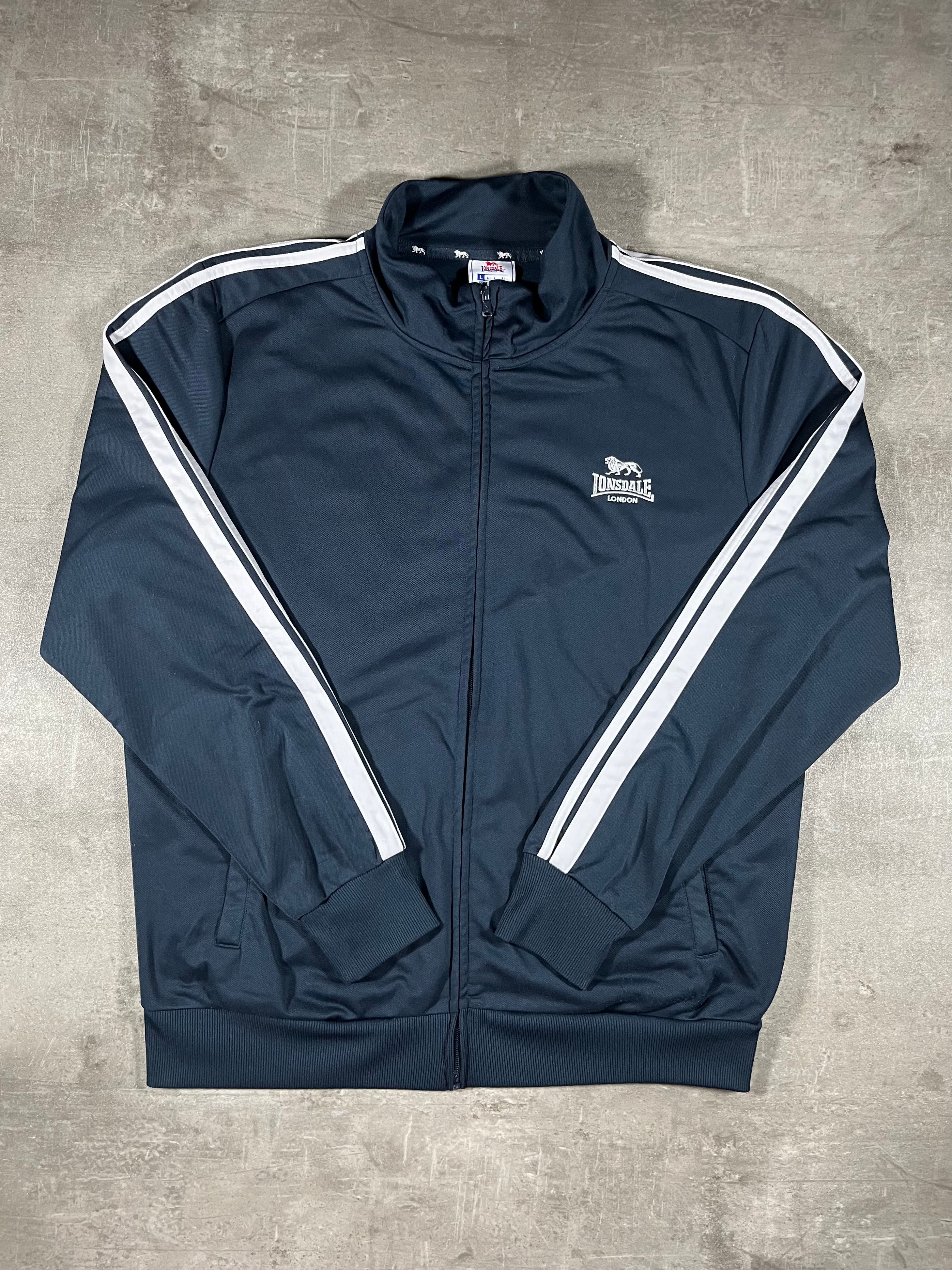 Lonsdale Trainingsjacke Taped Navy L