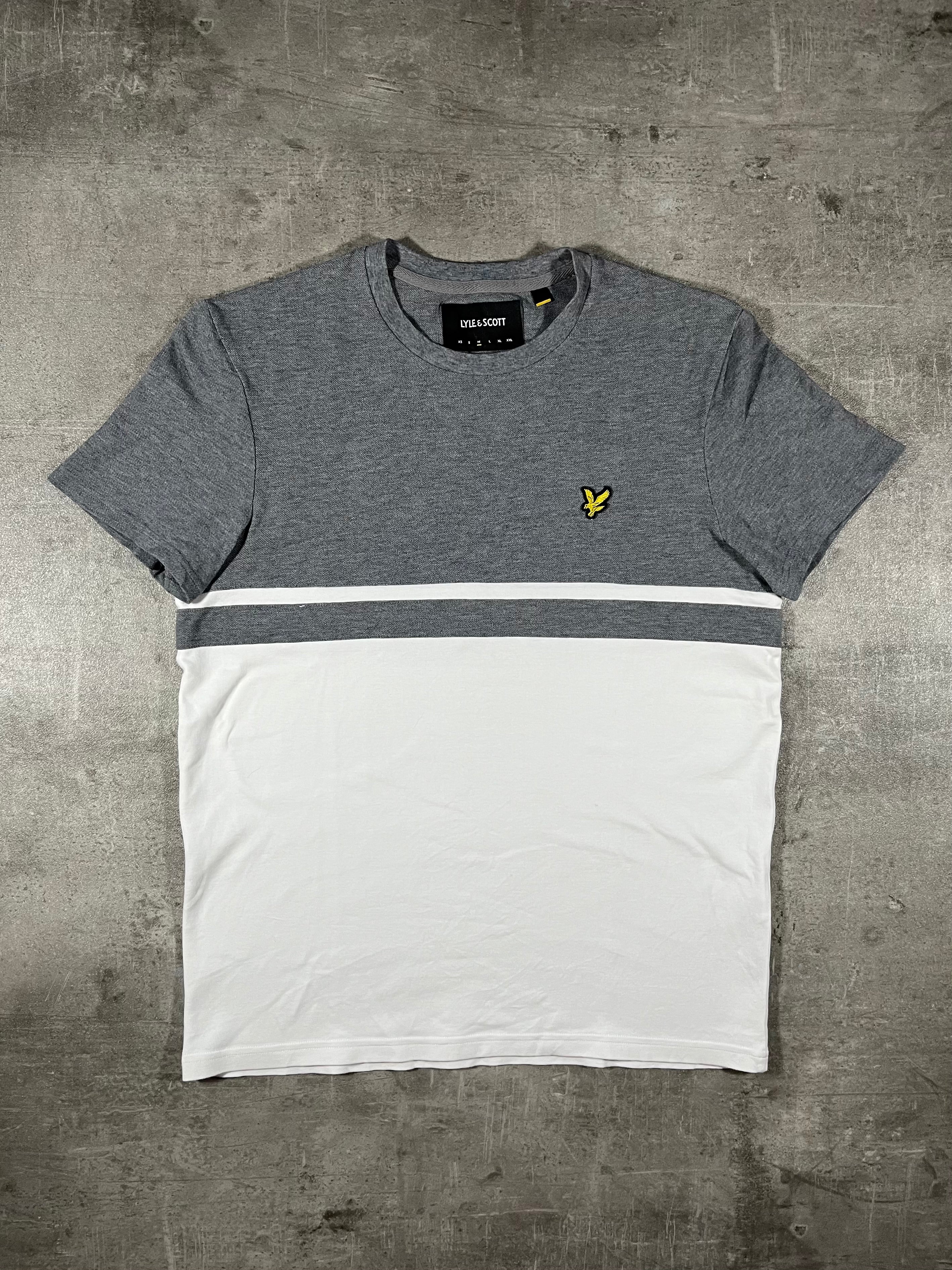 Lyle & Scott T-shirt Grau/Weiß M
