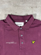 Lyle & Scott Poloshirt Bordeaux S