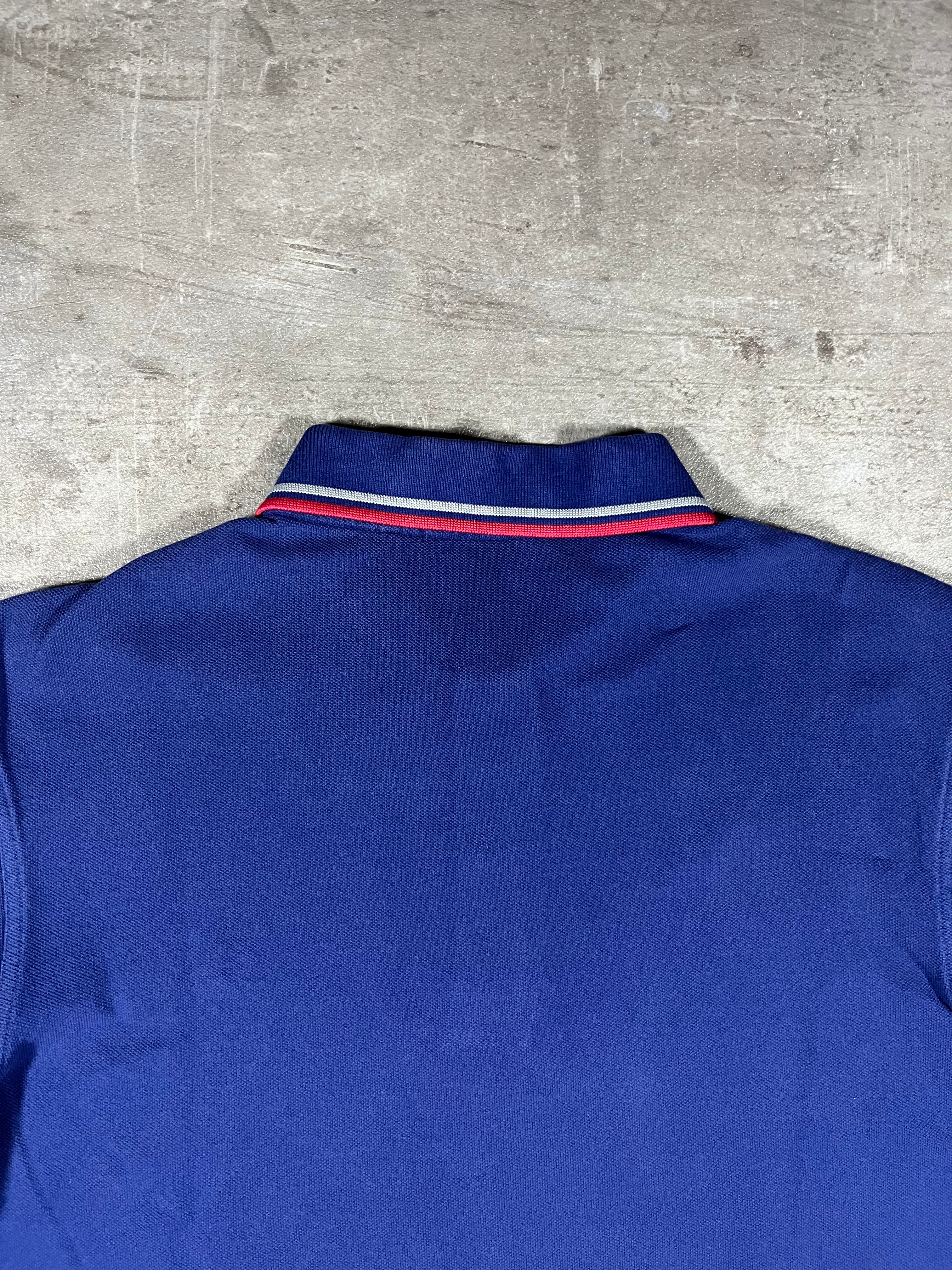 Fred Perry Poloshirt Blau/ Grau/ Rot M